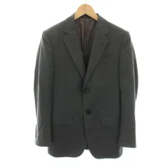 GUCCI ダークグレー テーラードジャケット 48R GUCCI タグ付き デッドストック テーラードジャケット 48 L しつけ糸