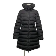 MONCLER(モンクレール) ダウンコート サイズ3 L レディース FLAMMETTE(フラメッテ) 黒 長袖/冬 ダウン
