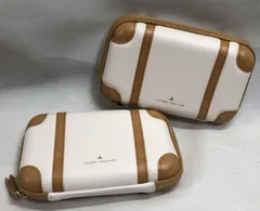 ◇ANA　アメニティ　GLOBE TROTTER　ベージュ/ブラウン　2つセット