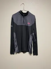 アンダーアーマー ハーフジップアップ Tシャツ L