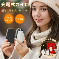 充電式カイロ 可愛いカイロ マグネット 分離式 3段階温度調節 電気カイロ 一台2役 2000mAh*2 大容量 繰り返し 軽量 可愛い 省エネ 通勤 通学 アウトドア 防寒グッズ クリスマス プレゼント 冬対策 急速発熱 防寒グッズ