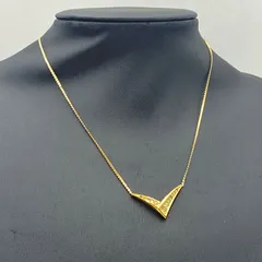 Christian Dior クリスチャン　ディオール　ネックレス　チョーカー　ゴールド　ヴィンテージ