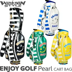 WINWINSTYLE ウィンウィンスタイル ENJOY GOLF Pearl NEW CART BAG カートバッグ/キャディバッグのサムネイル