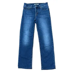 LEVI'S 314 SHAPING STRAIGHT ストレッチ ストレートデニム インディゴ サイズ26 レディースM リーバイス