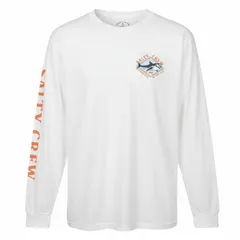 SALTY CREW ソルティークルー 長袖Tシャツ 秋 白 ホワイト 古着