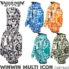 WINWIN STYLE ウィンウィンスタイル WINWIN MULTI ICON CART BAG マルチアイコン カートバッグ/キャディバッグのサムネイル