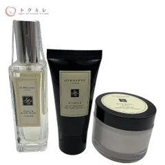 【トクキレ】Jo Malone ジョーマローン ピオニー & ブラッシュ スエード コロン + ブラックベリー & ベイ ボディ クレーム + ビタミン E ハンド トリートメント 3点セット 未使用▼