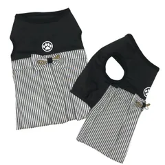 オーダー受付中/ 犬服 はかま 和柄 タンクトップ 着物 正月 新年 お祝い 七五三 誕生日 冬 服 ジャージ ブラック チワワ イタグレ コーギー ダックス フレブル 小型犬 中型 フレンチブルドッグ 名入れ ハンドメイド ペット服  犬用品 ペットグッズ