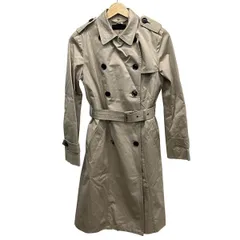 ICB(アイシービー) トレンチコート サイズ4 XL レディース美品  - ベージュ 長袖/ベルト付き/ライナー着脱可/春/秋