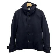 ビューティアンドユース ユナイテッドアローズ コート サイズL レディース美品  - ダークネイビー 長袖/ジップアップ/冬