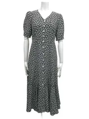 【中古】JUSGLITTY ジャスグリッティー ワンピース レディース 花柄 サイズ1＿S28＿セルモアから出品＿s-1418-r28