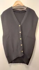 M2　アーバンリサーチ　URBAN RESEARCH　トップス　ベスト　ゆったり　Vネック