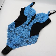 美品 グラントイーワンズ LALA 袖付きボディスーツ 75M ブルームーン