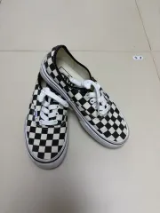 VANS チェッカーボード ブラック 白 スニーカー