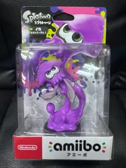 新品未開封 スプラトゥーン amiibo アミーボ ネオンパープル イカ フィギュア 任天堂