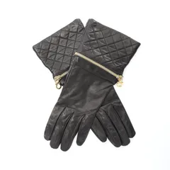 サルヴァトーレフェラガモ Salvatore Ferragamo 手袋 ガンチーニ レザー 手袋 レディース Used Aのサムネイル