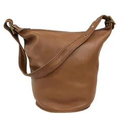 COACH(コーチ) ショルダーバッグ レザーダッフルショルダーバッグ 9085 ブラウン オールドコーチ レザー