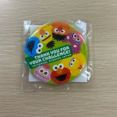 セサミストリート缶バッジ