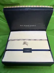 BURBERRY バーバリー コットンボアシーツ@Y20上