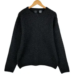 古着 90年代 ギャップ GAP オールドギャップ ケーブル編み ラムウールニットセーター メンズL相当 ヴィンテージ/eaa605792