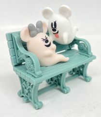 東京ディズニーリゾート ミニチュアフィギュアコレクション DISNEY HALLOWEEN ベンチ/おばけミッキー 2024