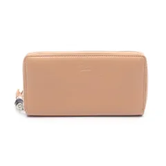グッチ GUCCI ラウンド長財布 バンブー 307984 ベージュ レザー バンブータッセル ラウンド長財布 レディース Used B