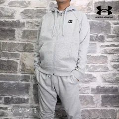 アンダーアーマー UAライバルフリース スウェット 上下 メンズ UNDER ARMOUR パーカー パンツ 裏起毛 吸汗 速乾 ドライ 1357111