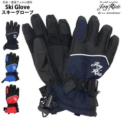 スキー 手袋 子供 スキーグローブ キッズ ジュニア 男の子 五本指 ジョイライド JOYRIDE スノーグローブ 雪遊び 冬 手袋 低学年  ag7283