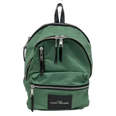 MARC JACOBS(マークジェイコブス) リュックサック ザジッパーバックパック H303M02PF21 グリーン×黒 レザー