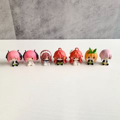 오등분의 신부 쵸코콧코 7개 세트 이치카 니노 미요리 요바 5월 마다요메 미니 피규어 마스코트 정리 판매