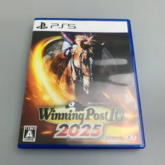【中古品】 Winning Post 10 2025 - PS5 ゲームソフト テレビゲーム プレステ5 【026-251111-em-41-min】