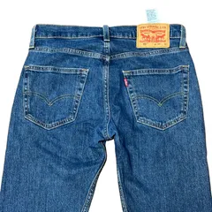 LEVI'S 502 ストレッチ スリム テーパードデニム インディゴ サイズ28 メンズS リーバイス