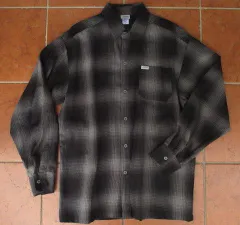 【SALE】アメリカ製！オーバーサイズ仕様！CALTOP（キャルトップ）1999年創業：アメリカ・ＬＡで誕生！幅広い層に愛されるアメリカのデイリーシャツ！CALTOP（USA）レギュラーカラー・オンブレチェックシャツ！３