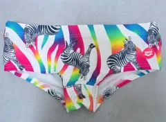 アリーナ Hot Sauce Crazy Ver. ゼブラ 28 FUNKITA(ファンキタ) ショートスクエア水着 BOY 10 2種 まとめ売り