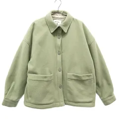 niko and... ニコアンド シャツ ジャケット M グリーン レディース 古着
