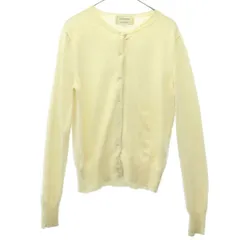 green label relaxing グリーンレーベルリラクシング 長袖 カシミヤ100% ニット カーディガン 40 ホワイト ユナイテッドアローズ レディース 古着