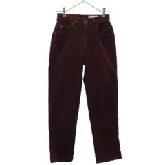 Eddie Bauer エディーバウアー コーデュロイパンツ 2 レッド ロング レディース 古着