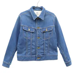 Lee リー ニコアンド コラボ デニムジャケット M ブルー niko and ジージャン レディース 古着
