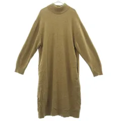 URBAN RESEARCH DOORS アーバンリサーチドアーズ 長袖 ニット ロングワンピース One ブラウン レディース 古着