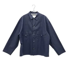 niko and... ニコアンド ペーパージャケット 3 ネイビー メンズ 古着