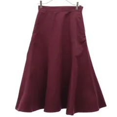 B:MING by BEAMS ビーミングバイビームス ディッキーズ ロング丈 フレアスカート S パープル DICKIES レディース 古着