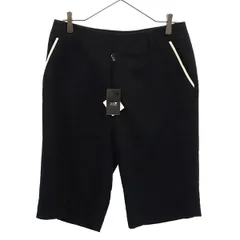 未使用 23ku 23区 ウールブレンド ショートパンツ 44 ブラック レディース 古着