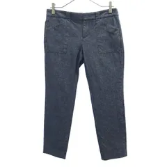 Banana Republic バナナリパブリック テーパードデニムパンツ 4 ネイビー ジーパン レディース 古着