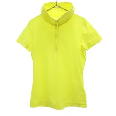 NIKE ナイキ ゴルフ 半袖 シャツ S イエロー レディース 古着