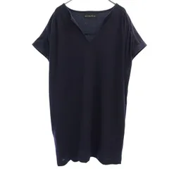 green label relaxing グリーンレーベルリラクシング 半袖 ワンピース ネイビー UNITED ARROWS レディース 古着