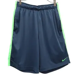 NIKE ナイキ トレーニング ショートパンツ M ネイビー メンズ 古着