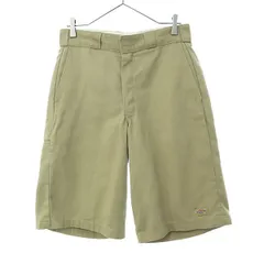 Dickies ディッキーズ ワークショートパンツ W30 ベージュ メンズ 古着