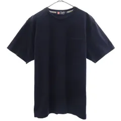CHAPS チャップス 刺繍 半袖 Tシャツ L ネイビー RALPH LAUREN メンズ 古着