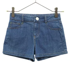 JENNI LOVE ジェニーラブ デニムショートパンツ 130 ブルー キッズ 古着
