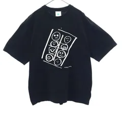 InterFm897 インターエフエム897 ゆうたろうのみんなで夜更かし プリント 半袖 Tシャツ L ブラック メンズ 古着